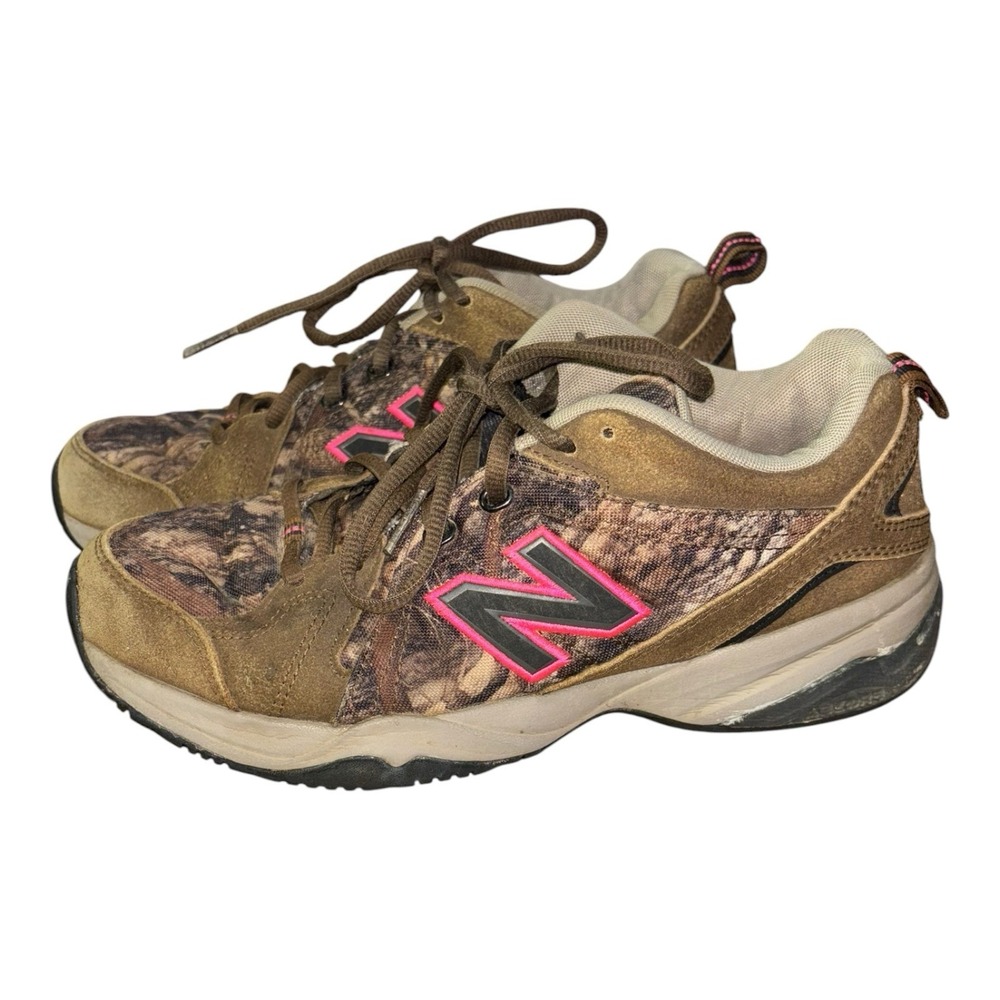 New Balance 608 v4 Camo Pink Women's 8 B Cross Training Shoes Rare Y2K‎ WX608V4C